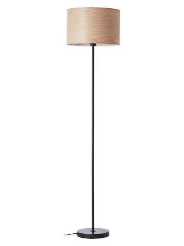 Brilliant Staande lamp lichtbruin/zwart - (H)161,5 x Ø 38 cm