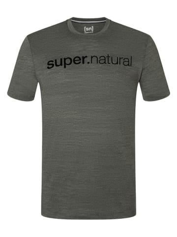 super.natural Shirt "Signature" in Anthrazit