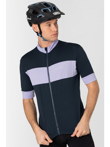 super.natural Fietsshirt "Gravier" donkerblauw/lila