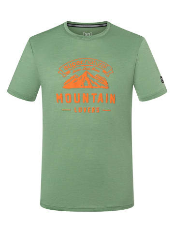 Supernatural Shirt "Mountain Lovers" in Grün