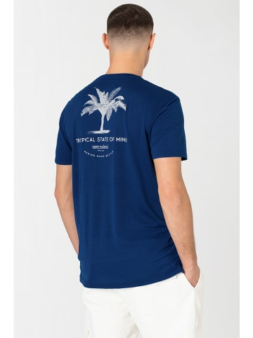 Supernatural Shirt "Palm Tree" in Dunkelblau