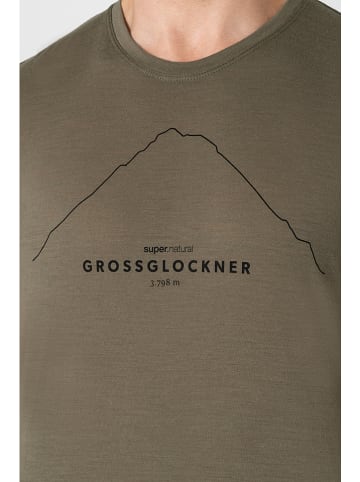 Supernatural Shirt "Grossglockner" in Braun