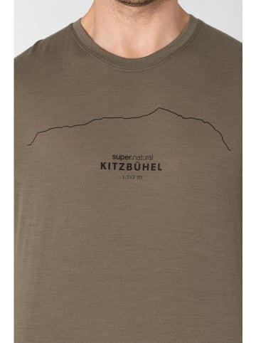 Supernatural Shirt "Kitzbühel" in Braun