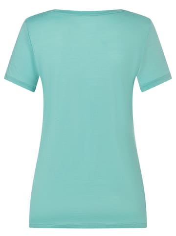 super.natural Shirt "Santa Patrona" turquoise