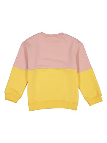 lamino Sweatshirt lichtroze/geel