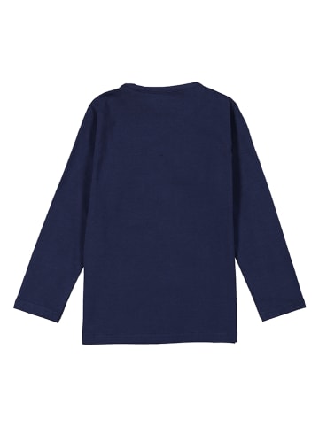 lamino Longsleeve in Dunkelblau