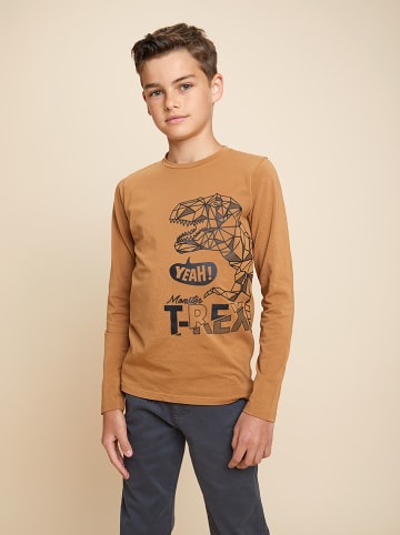 lamino Longsleeve in Hellbraun