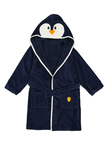 lamino Szlafrok "Penguin" w kolorze czarnym