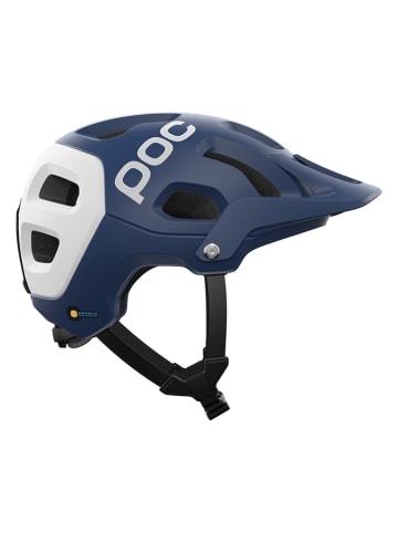 POC Fietshelm "Tectal Race MIPS" donkerblauw/wit