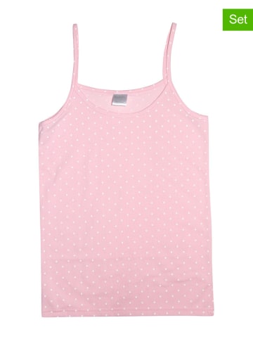 ewers 2-delige set: onderhemden roze