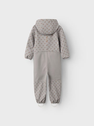 Lil Atelier Softshellpakje "Laalfa" grijs