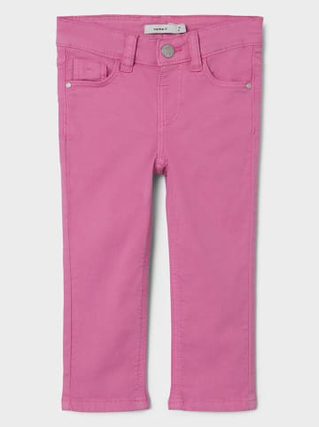 name it Spodnie "Salli" w kolorze różowym