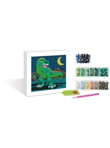 URSUS Kreativset "Diamond Painting Picture Frame - T-Rex" in Bunt