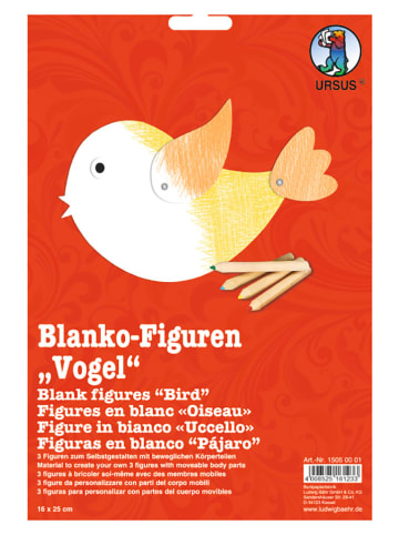 URSUS Figuren-Bastelset "Vogel"