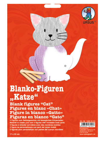 URSUS Figuren-Bastelset "Katze"
