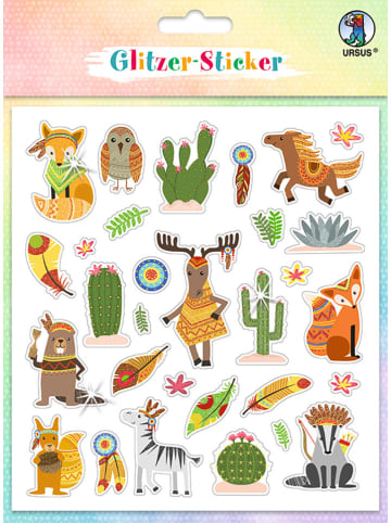 URSUS Glitzer-Sticker "Fun" in Bunt