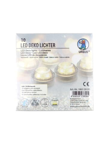 URSUS 10er-Set: LED-Dekolichter
