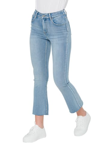 Hot Buttered Spijkerbroek "Nastia" - slim fit - lichtblauw