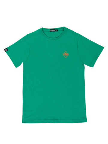 Hot Buttered Koszulka "Diamond" w kolorze zielonym