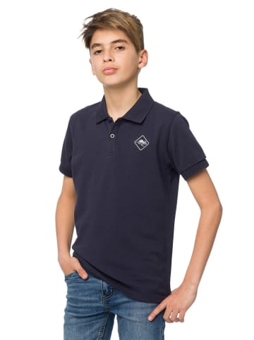 Hot Buttered Poloshirt "HB Polo" donkerblauw