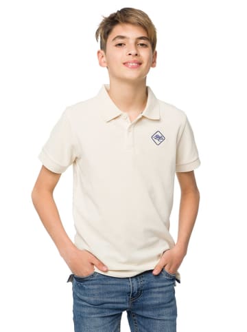 Hot Buttered Poloshirt "HB Polo" crème