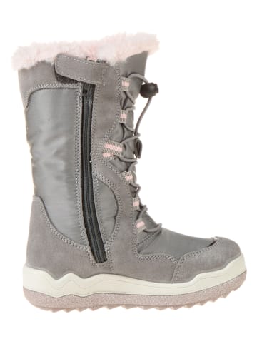 lamino Leder-Winterstiefel in Grau