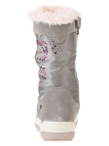 lamino Leder-Winterstiefel in Grau