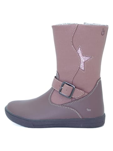 lamino Leder-Winterstiefel in Mauve