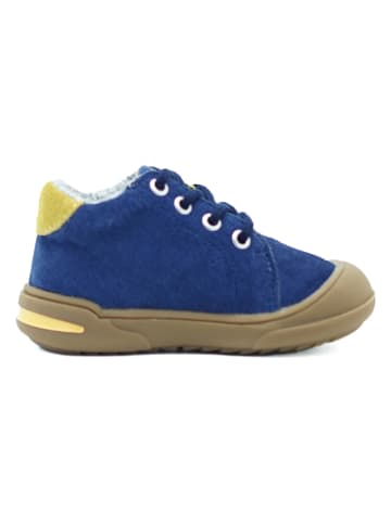 lamino SkÃ³rzane sneakersy w kolorze niebieskim
