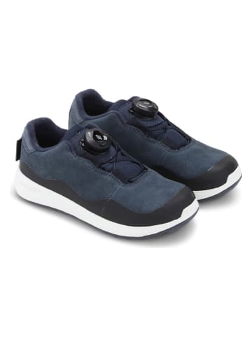 Bundgaard Skórzane sneakersy "Dannie" w kolorze granatowym