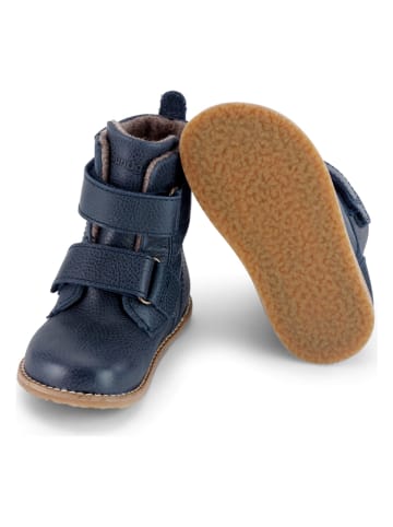 Bundgaard Leder-Boots "Spencer" in Blau