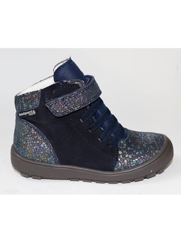 Bundgaard Leder-Boots "Moby" in Dunkelblau