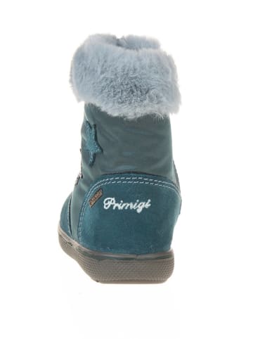 Primigi Leder-Winterstiefel in Türkis