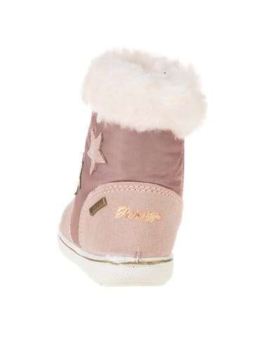 Primigi Leder-Winterstiefel in Rosa