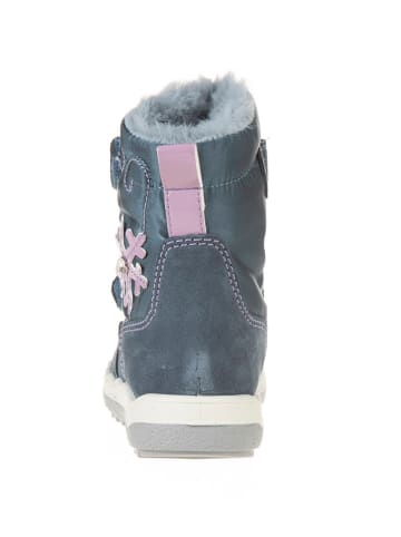 Primigi Leder-Winterstiefel in Blau