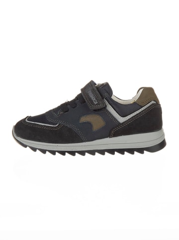 Primigi Leren sneakers donkerblauw/zwart
