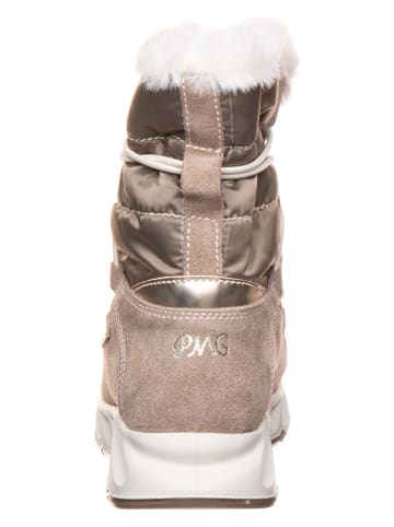 Primigi Leder-Winterstiefel in Beige