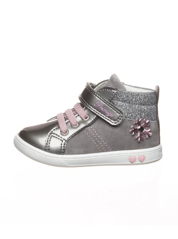 Primigi Leder-Sneakers in Grau