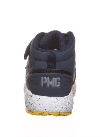 Primigi Skórzane sneakersy w kolorze granatowym