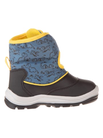 Geox Leder-Winterstiefel in Blau