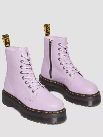 Dr. Martens Leder-Boots "Jadon III" in Flieder