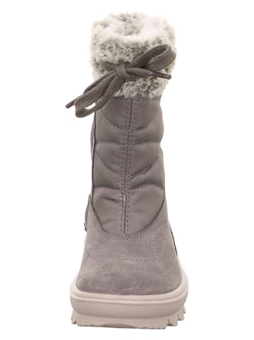 superfit Leder-Winterstiefel "Flavia" in Grau