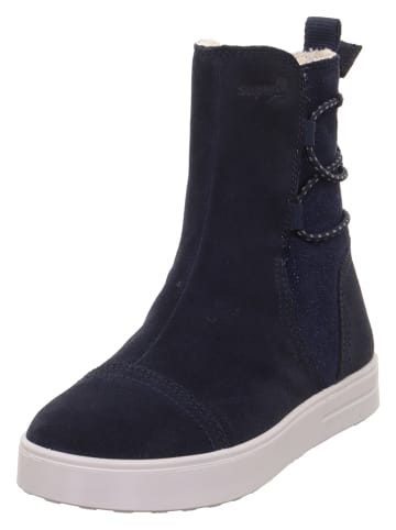 superfit Leren winterlaarzen "Stella" donkerblauw