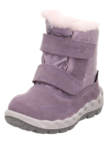 superfit Leder-Winterboots "Icebird" in Lila