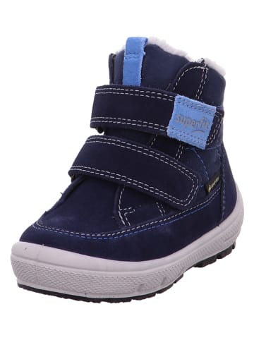 superfit Leren boots "Groovy" donkerblauw