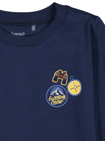 lamino Longsleeve donkerblauw