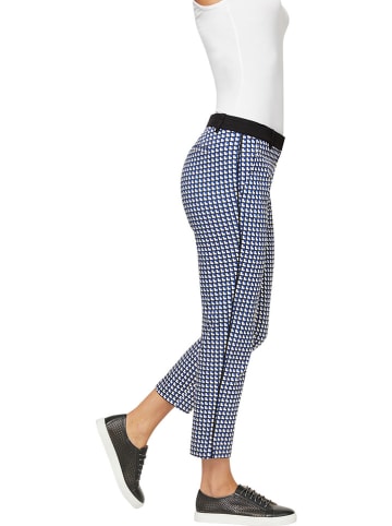 Heine Broek blauw/wit