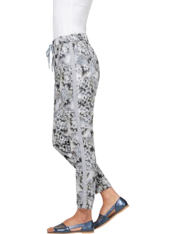 Heine Broek blauw/grijs