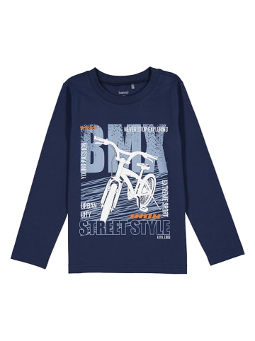 lamino Longsleeve donkerblauw