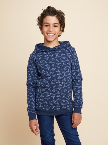 lamino Hoodie donkerblauw